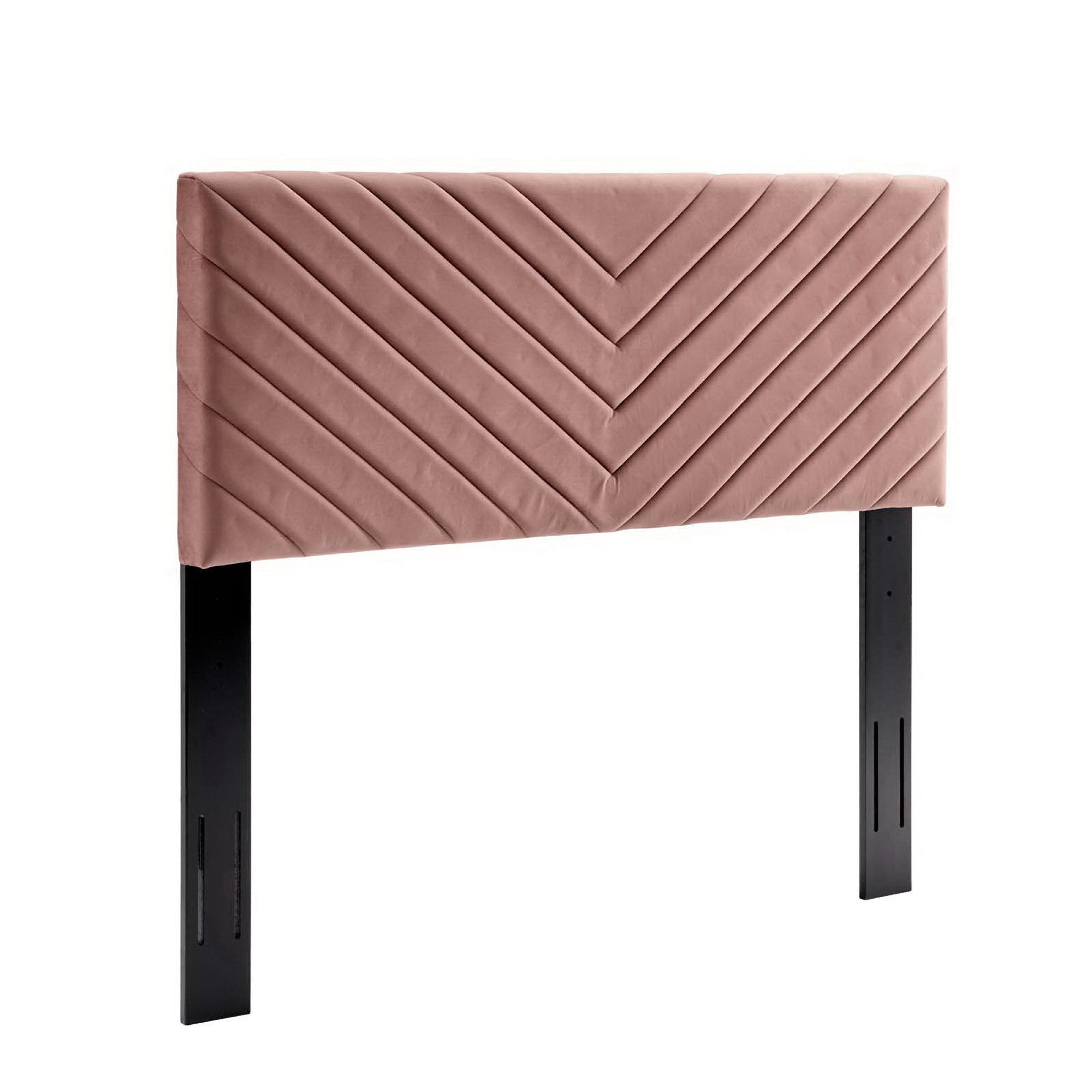 Alyson Angular Channel Tufted Performance Velvet Full/Queen Headboard by Modway