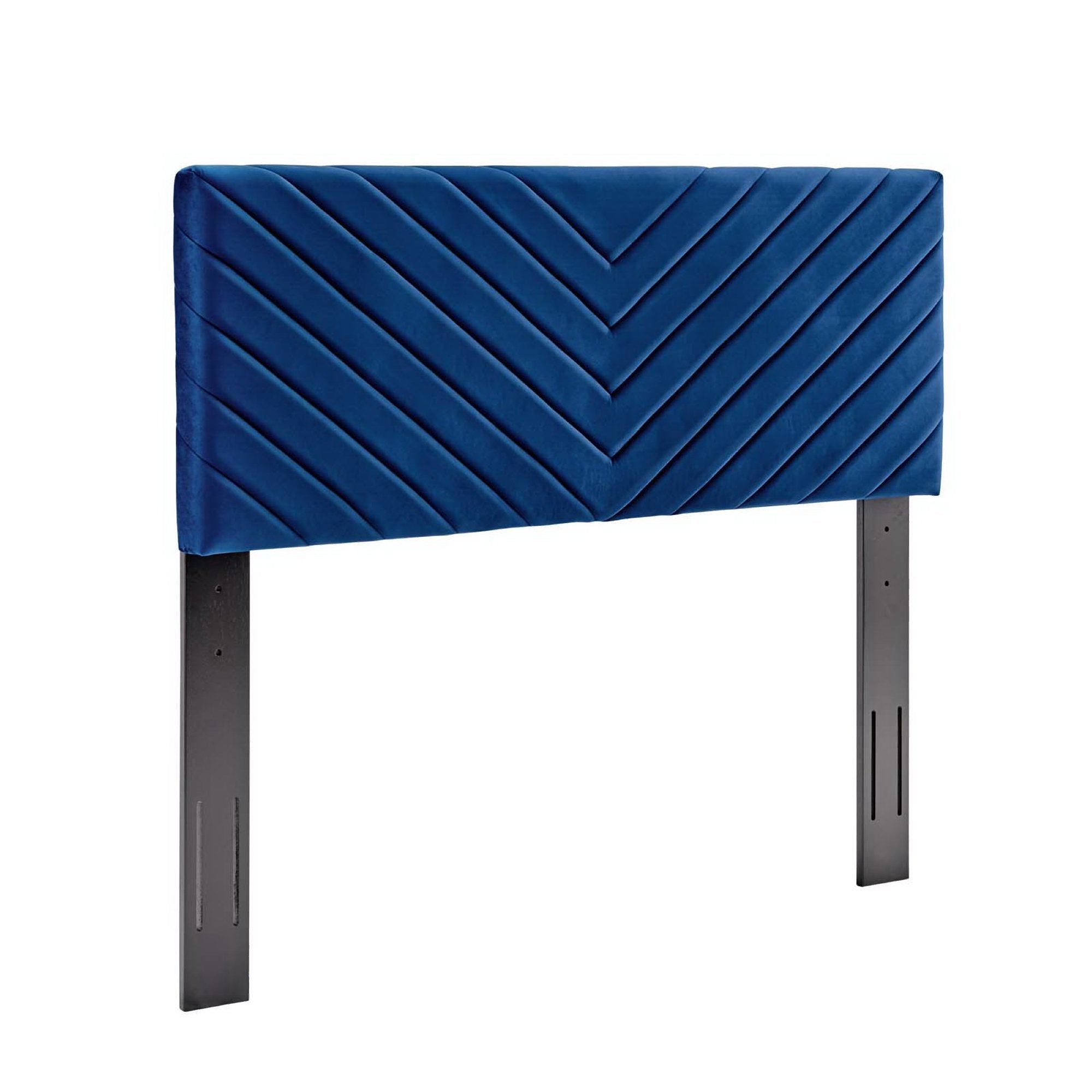 Alyson Angular Channel Tufted Performance Velvet Full/Queen Headboard by Modway