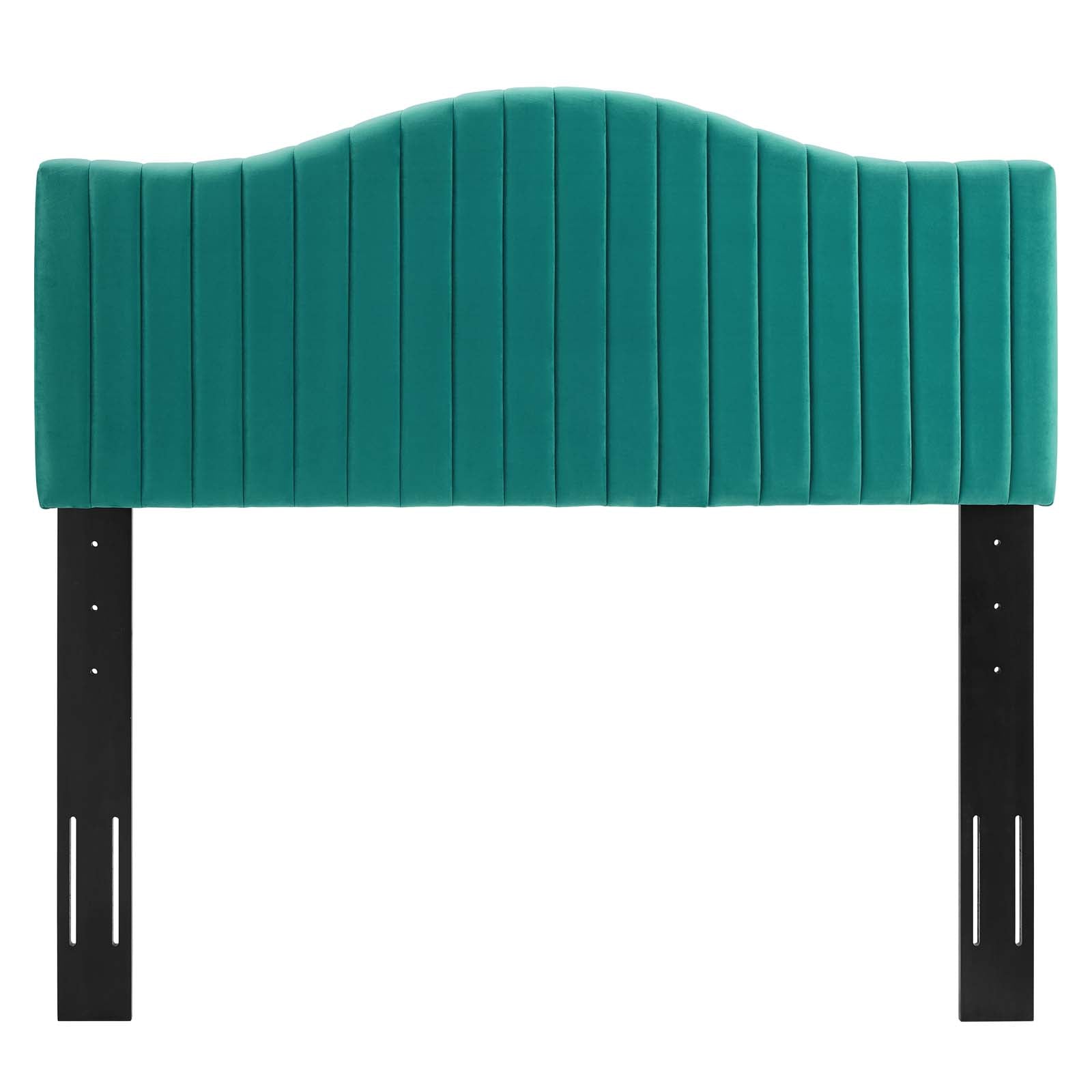 Brielle Channel Tufted Performance Velvet Twin Headboard by Modway