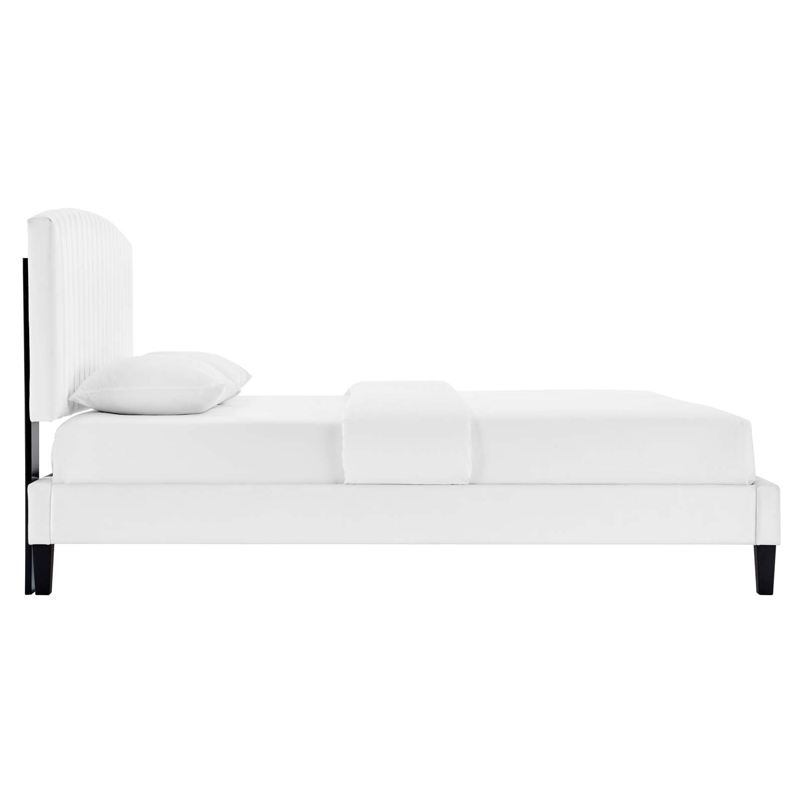 Alessi Performance Velvet Full Platform Bed by Modway