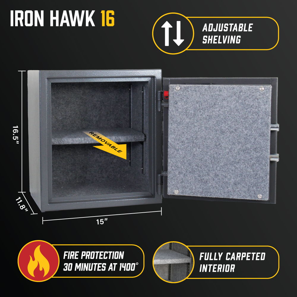 Durable Construction Office Safe