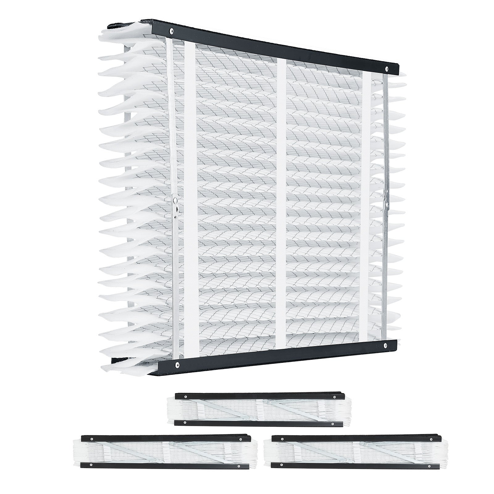 Air Filters MERV 11 Electrostatic Pleated HVAC Furnace Filter 4-Pack