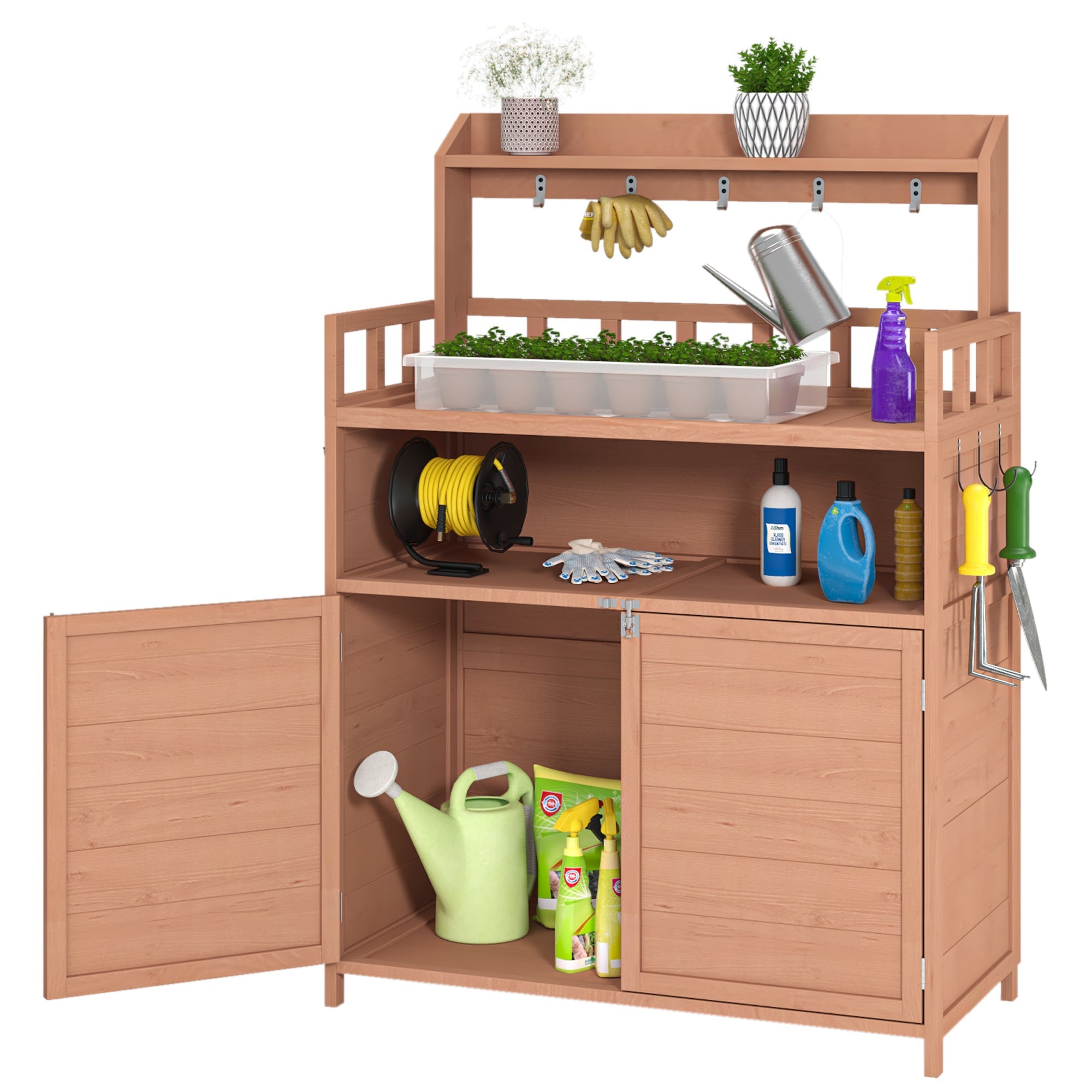 Potting Bench Outdoor Gardening Table
