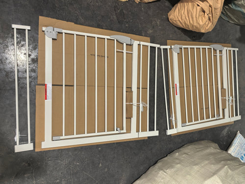 2 Pack 29.5-44.1" Wide Baby Gate for Stairs and Doorways