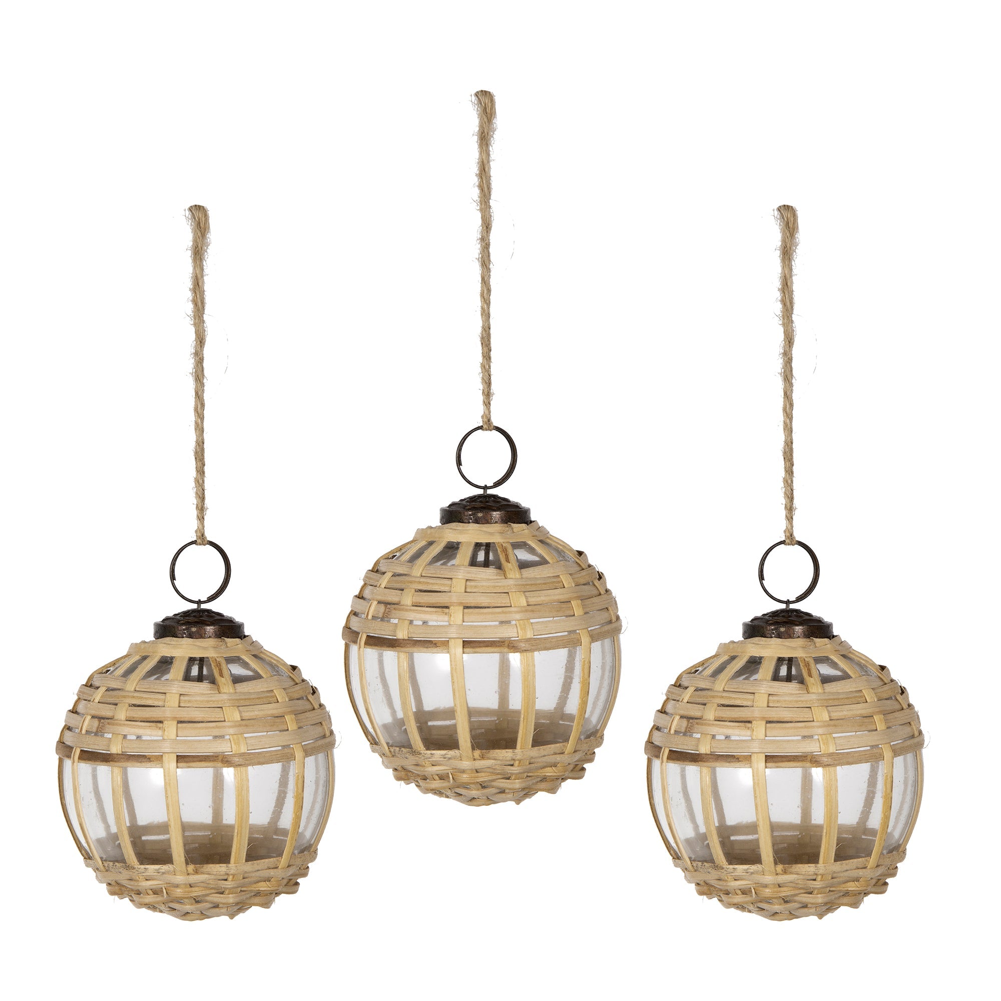 D3.3" X-Mas Hanging Ornament Set of 3