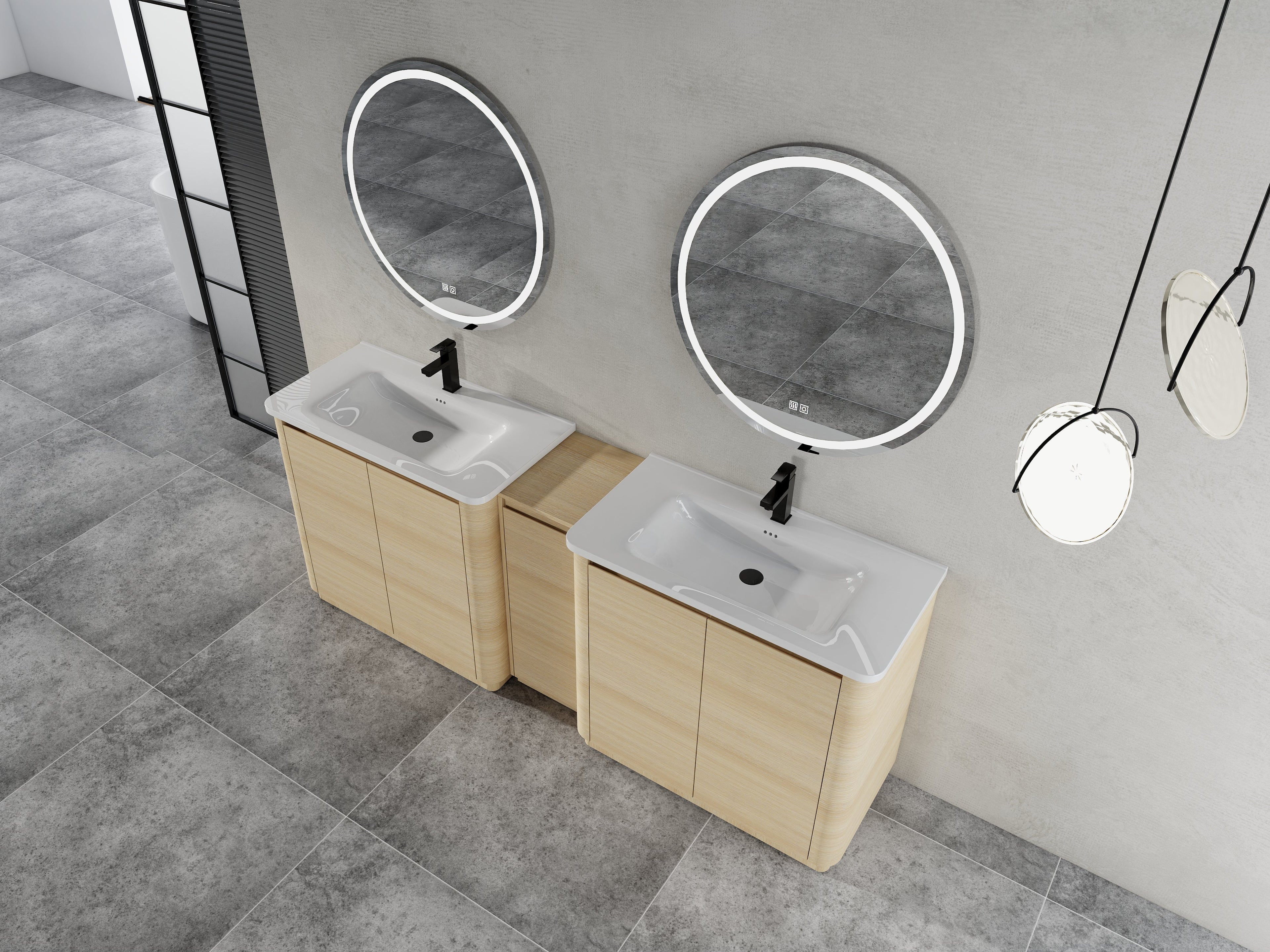 84'' Freestanding Bathroom Vanity