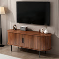 47" Modern TV Console Table with Storage Compartment