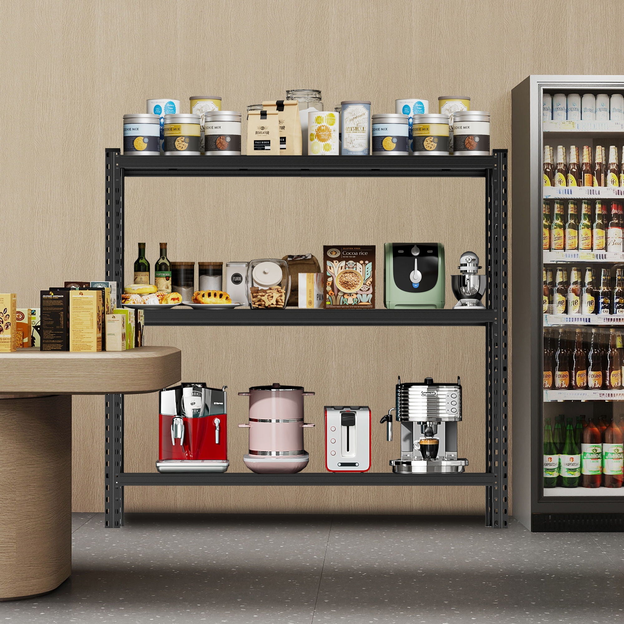 3 Tier Industrial Shelving Rack