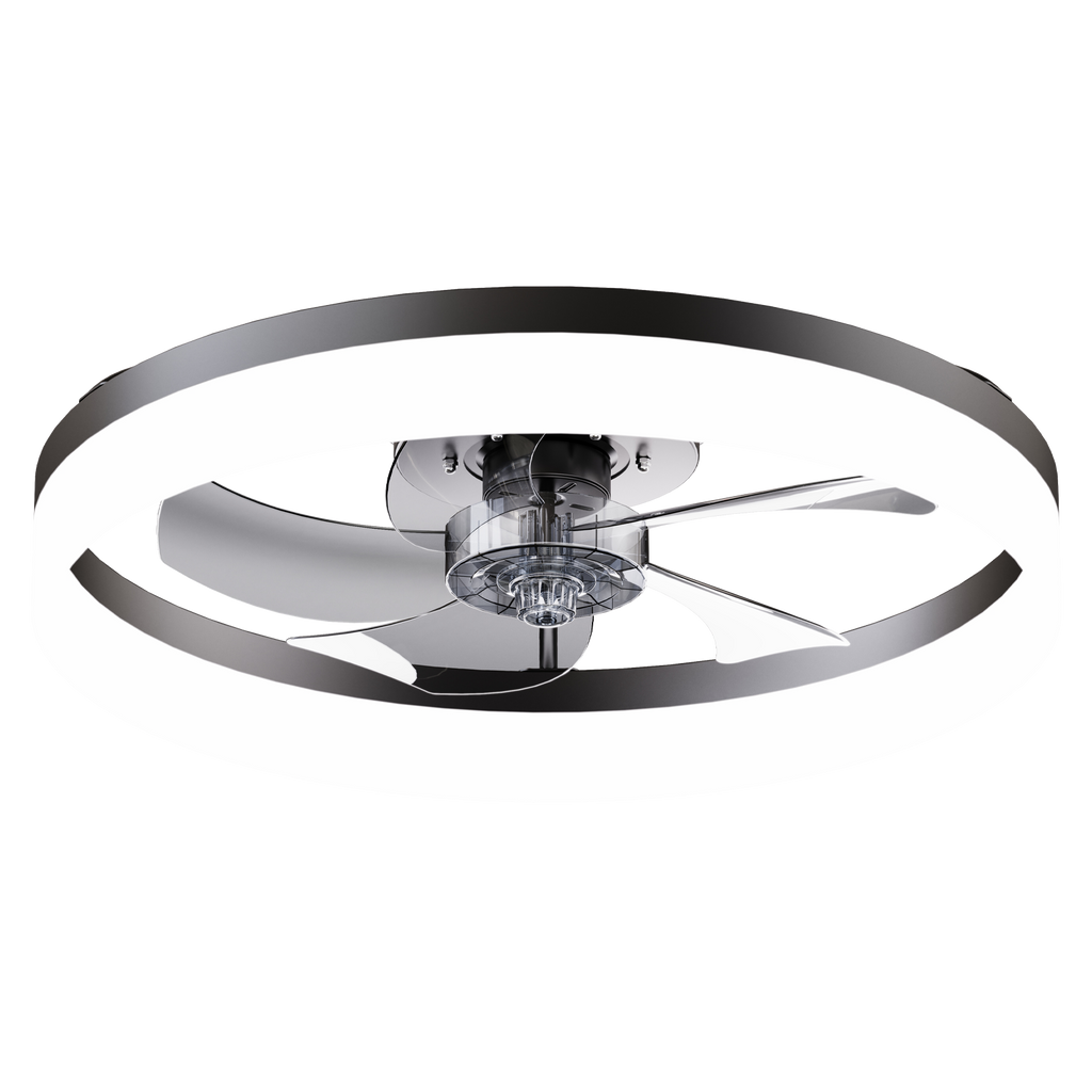 19.7" LED Ceiling Fan Light with Remote & App Control