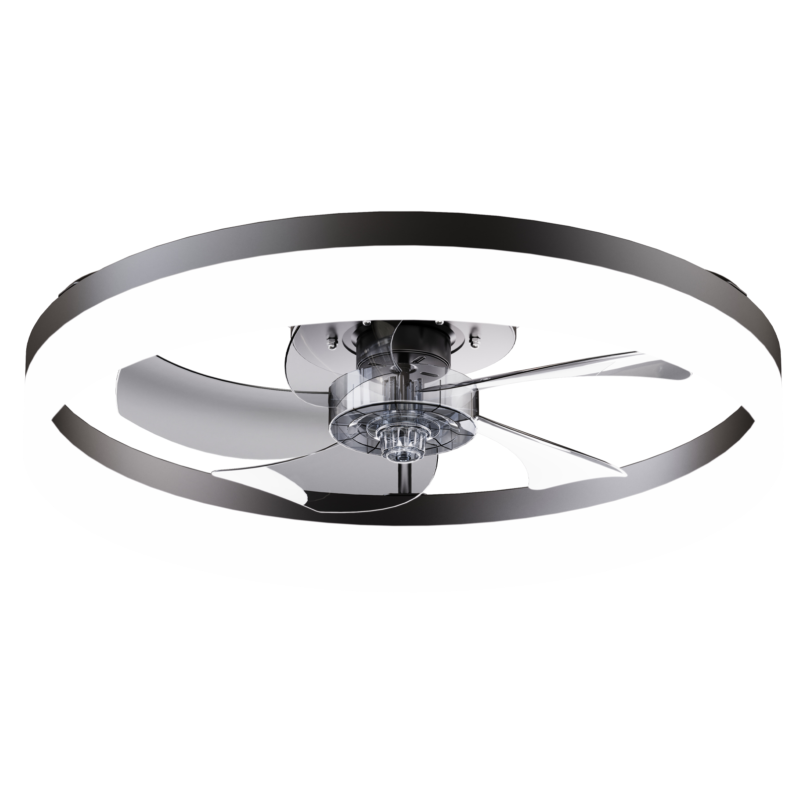 19.7" LED Ceiling Fan Light with Remote & App Control