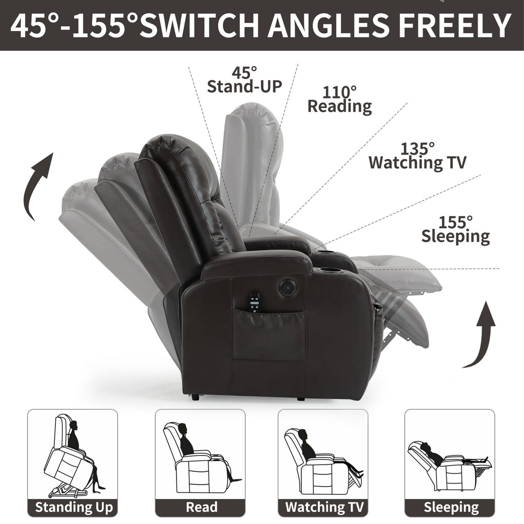 ComfortMax Infinite Position Power Lift Recliner Chair