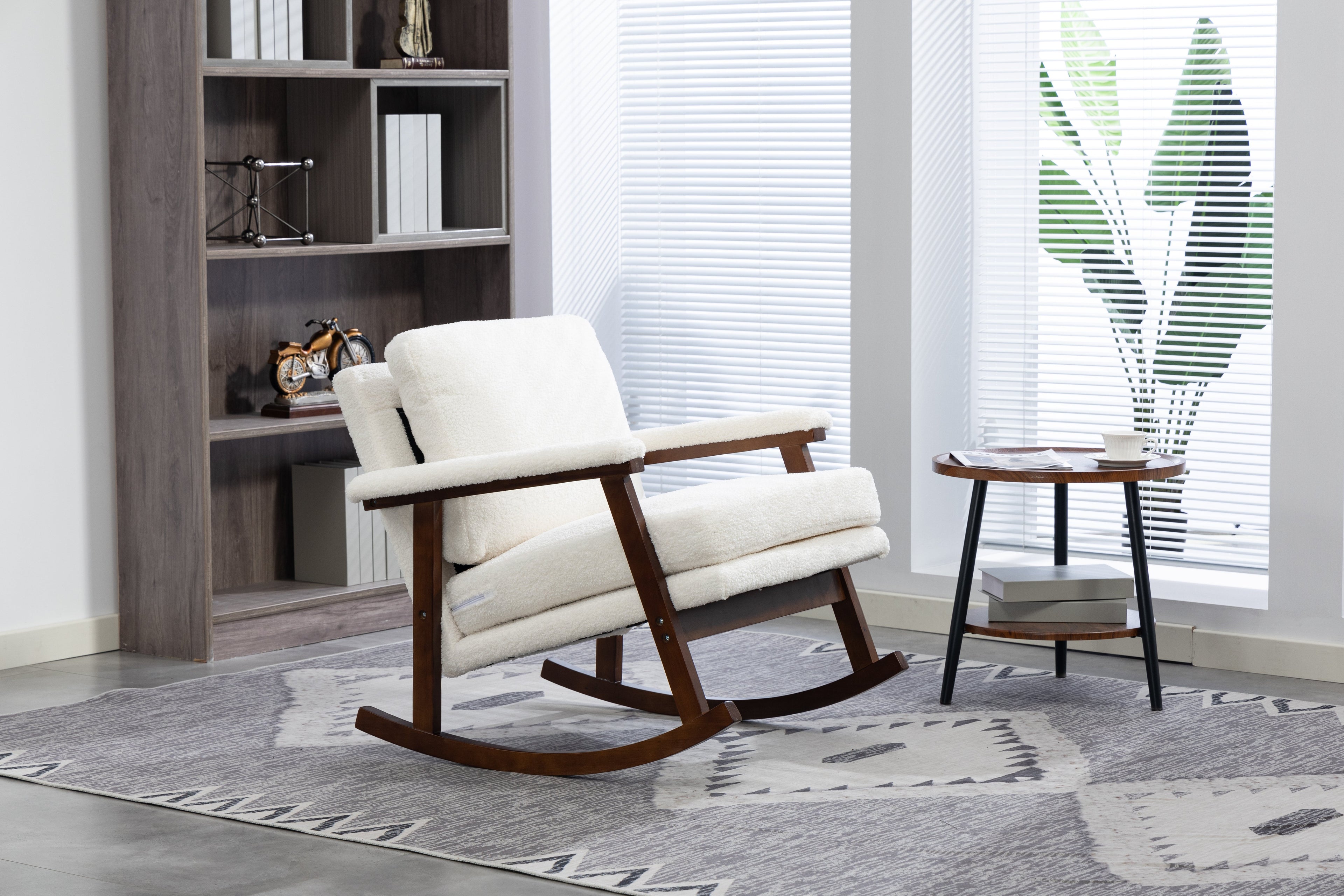 Mid Century Modern Accent Rocking Chair
