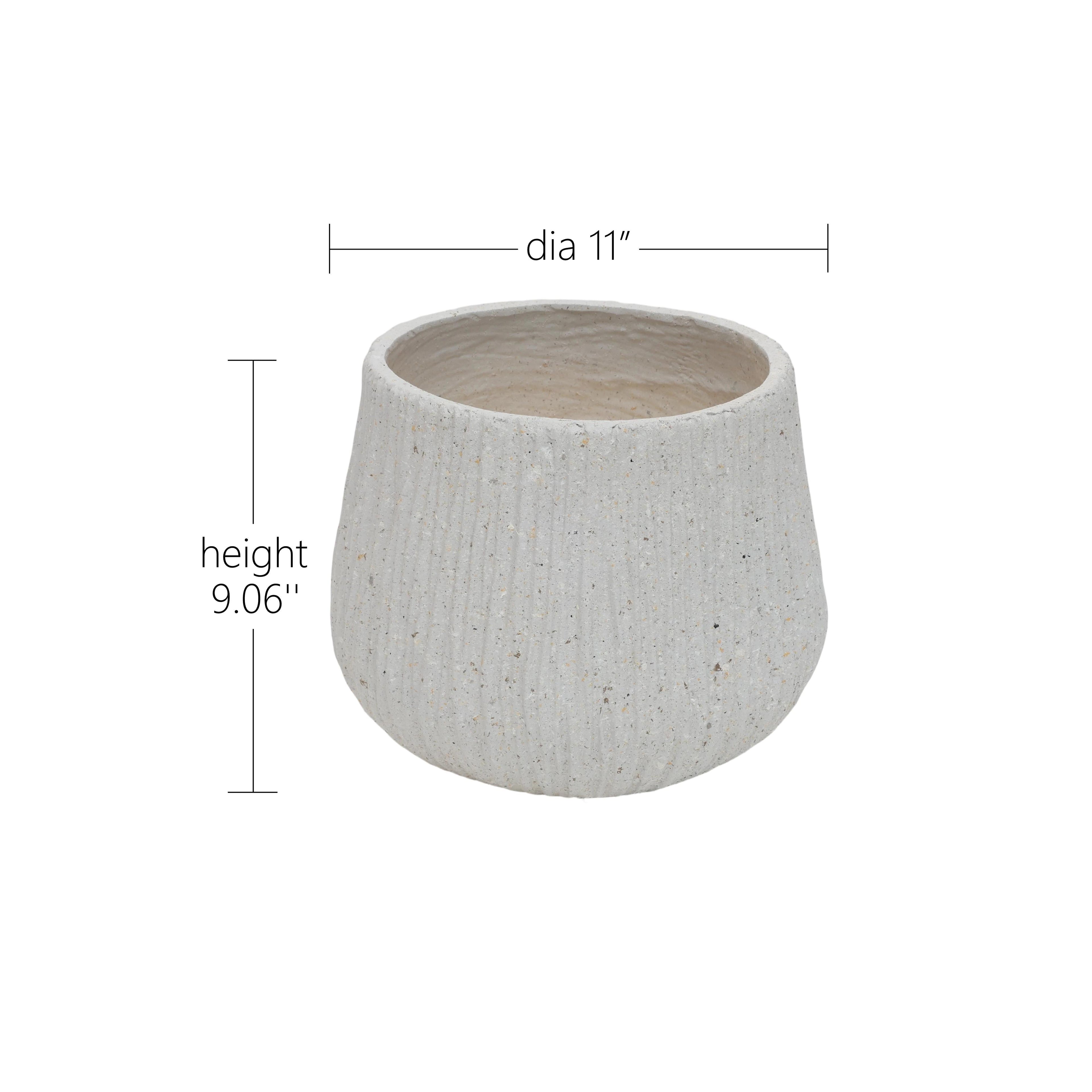 Large Round Planters for Indoor and Outdoor Use