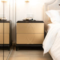 Verona 23" Wide Contemporary Glam Storage Side Table