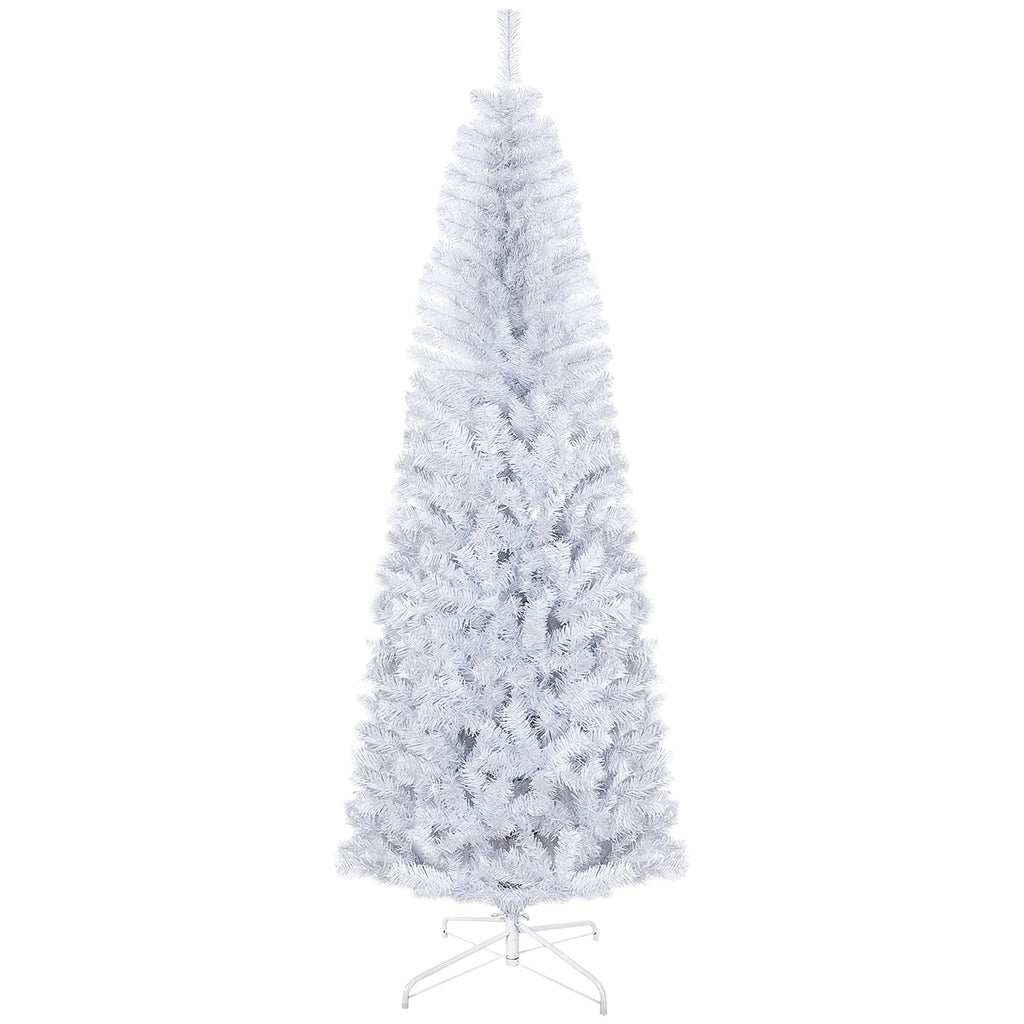 HOMCOM 7ft Pencil Christmas Tree