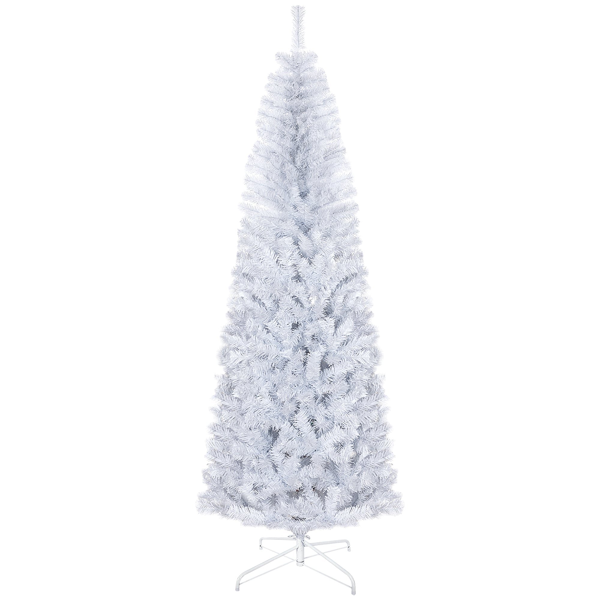 HOMCOM 7ft Pencil Christmas Tree