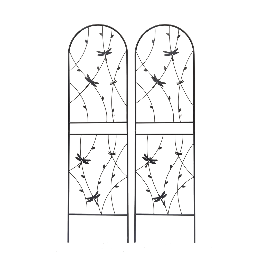 4 Pack Metal Garden Trellis for Climbing Plants