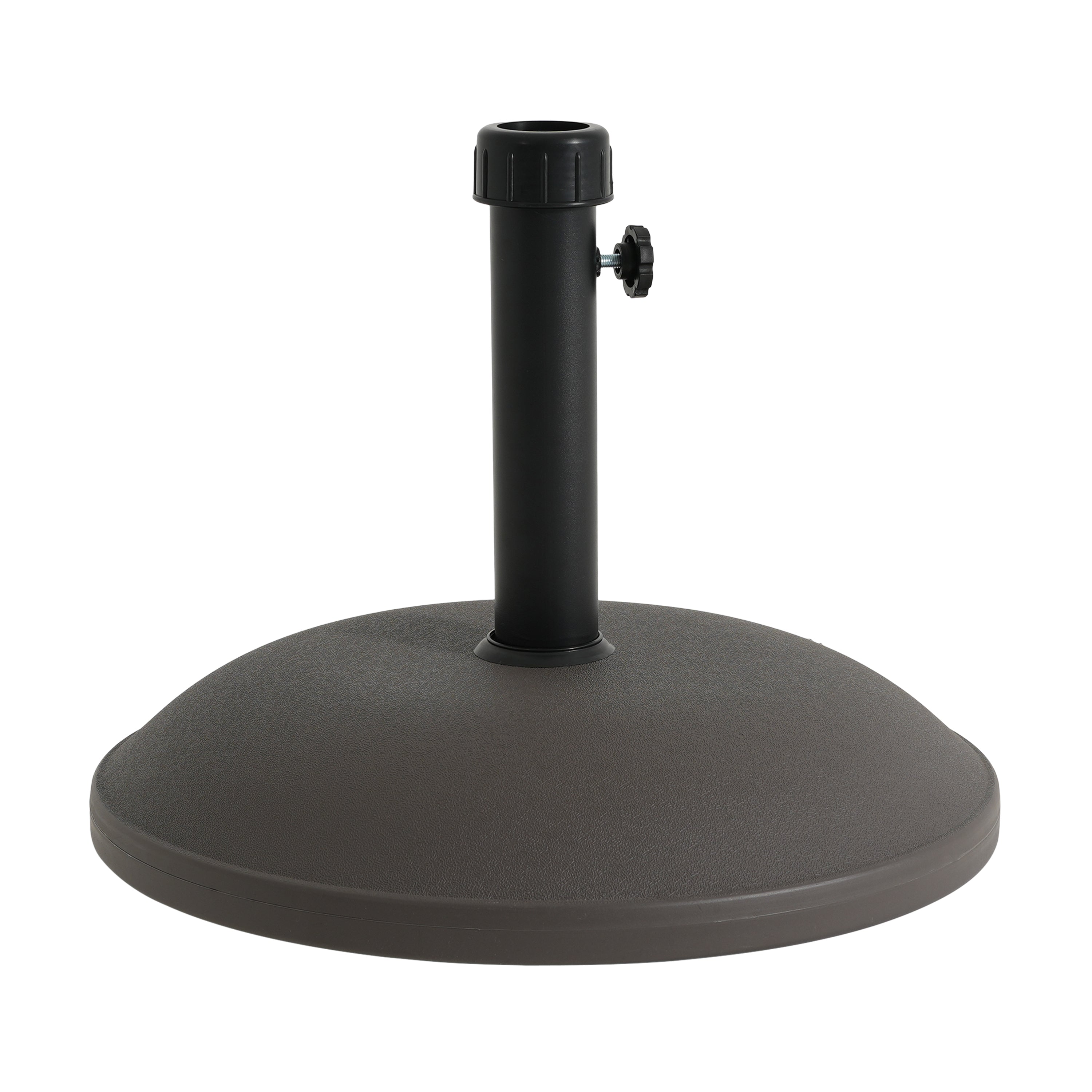 Ander Outdoor 68-Pound Round Umbrella Base - Brown