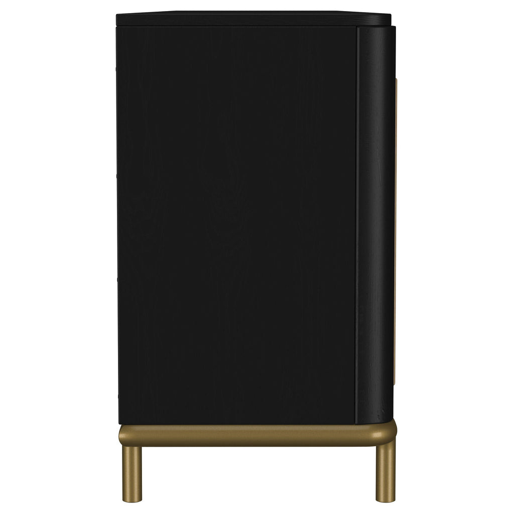 Benson - 2 Door TV Stand With Dual Drawers