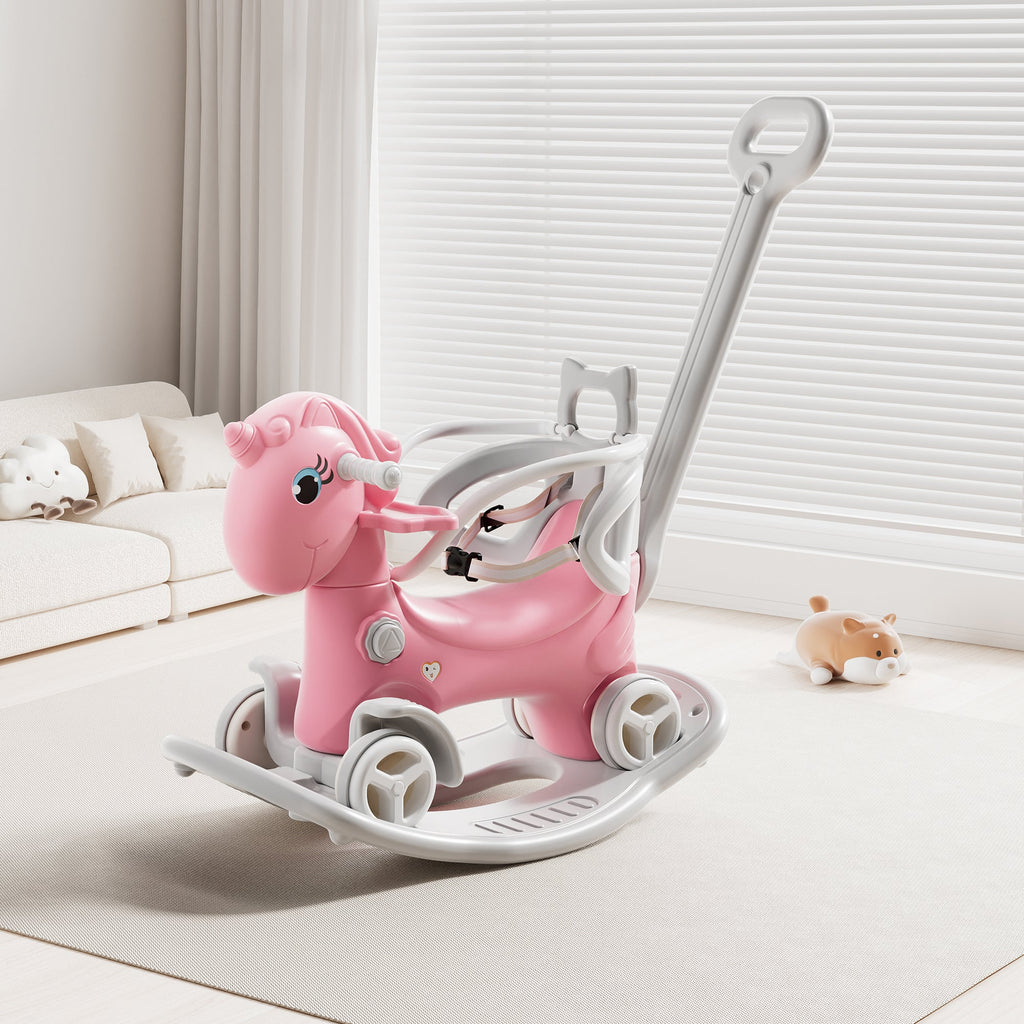 Rocking Horse for Toddlers - Unicorn Kids Ride On Toy
