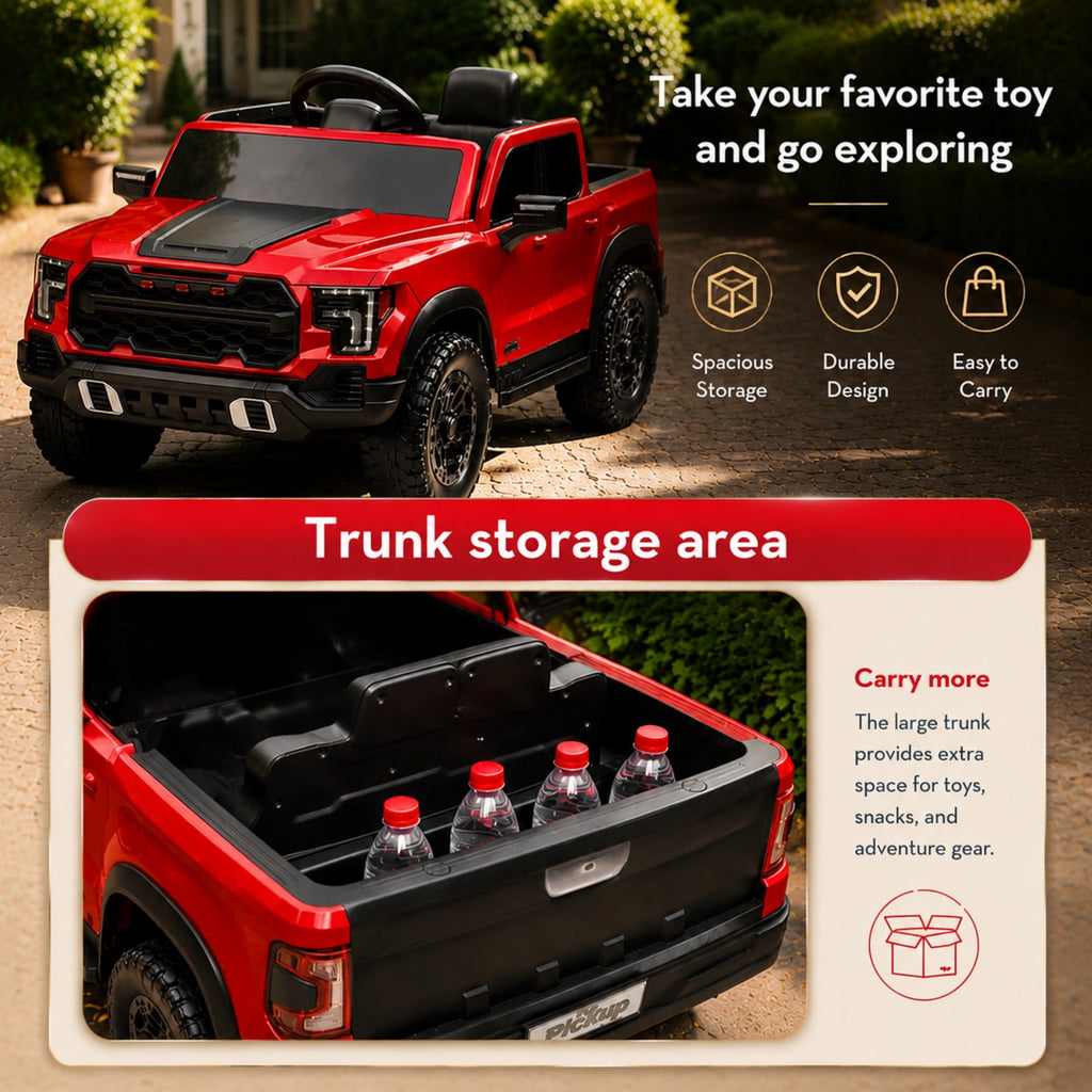 12V Kids Ride-On Car with Remote Control