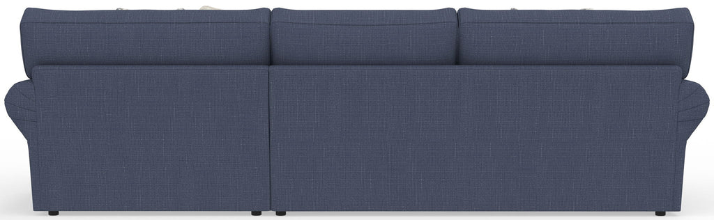 Cape May - Sofa Chaise With Comfort Coil Seating And 5 Accent Pillows Included
