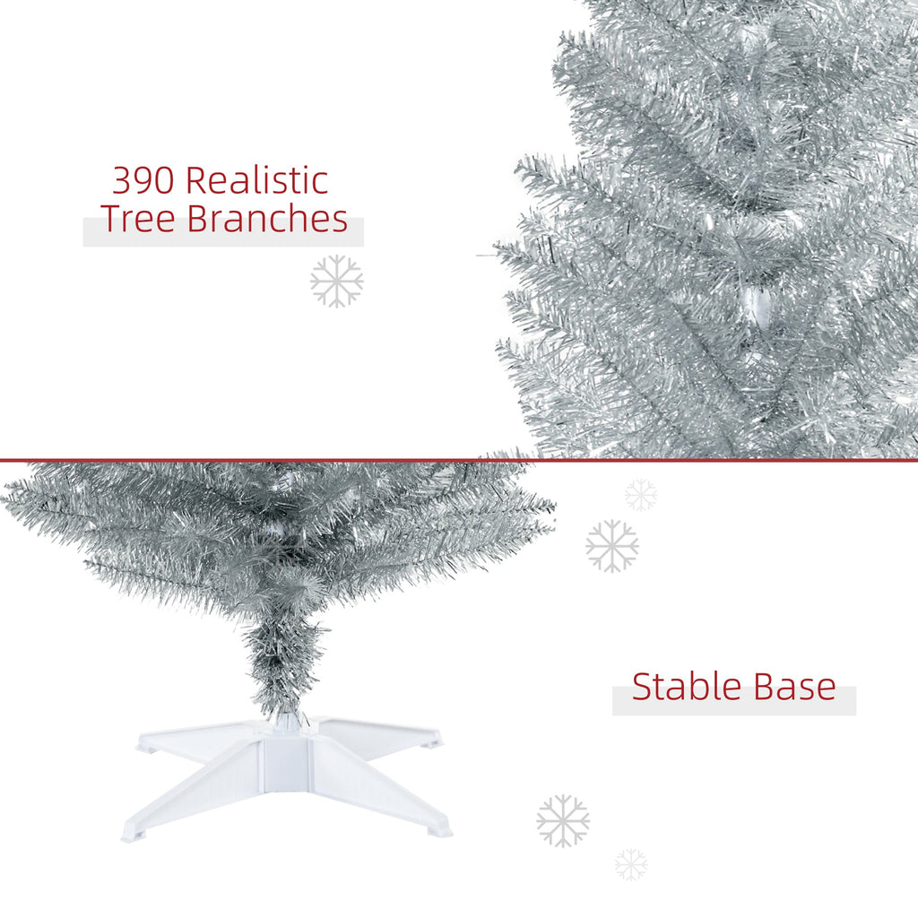 HOMCOM 6' Artificial Pencil Christmas Tree