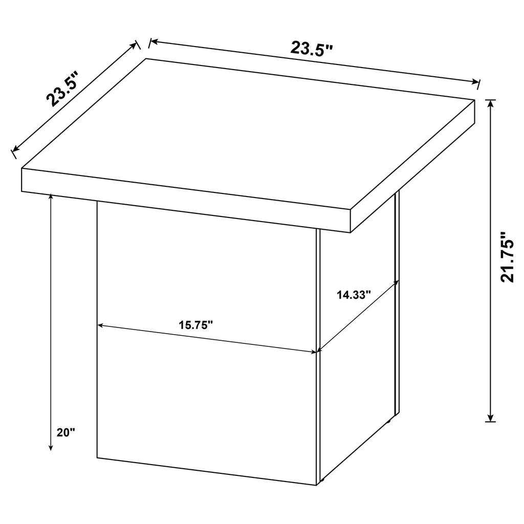 Exeter - Square Table