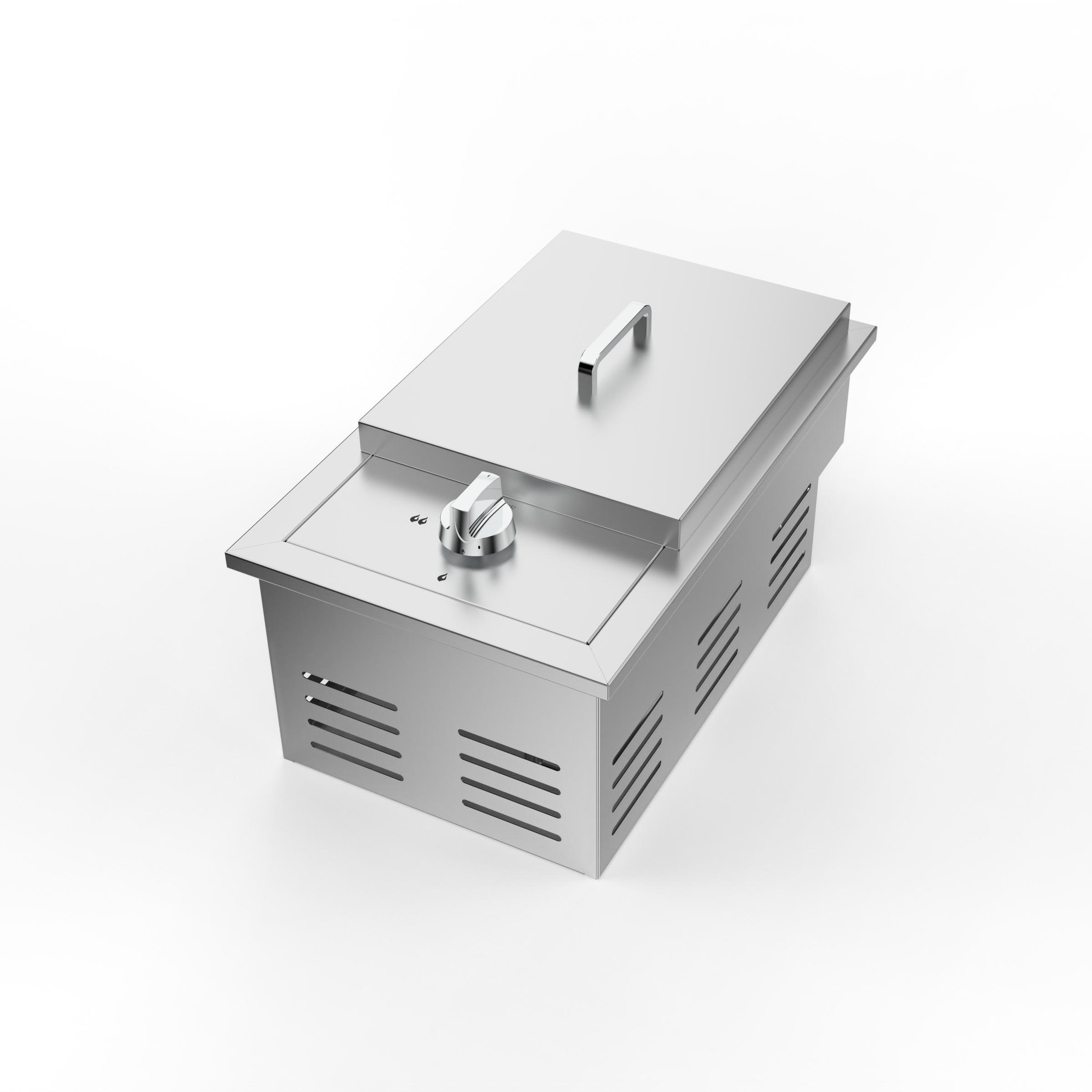 Single Grilling Side Burner, 15,000BTU Liquid Propane