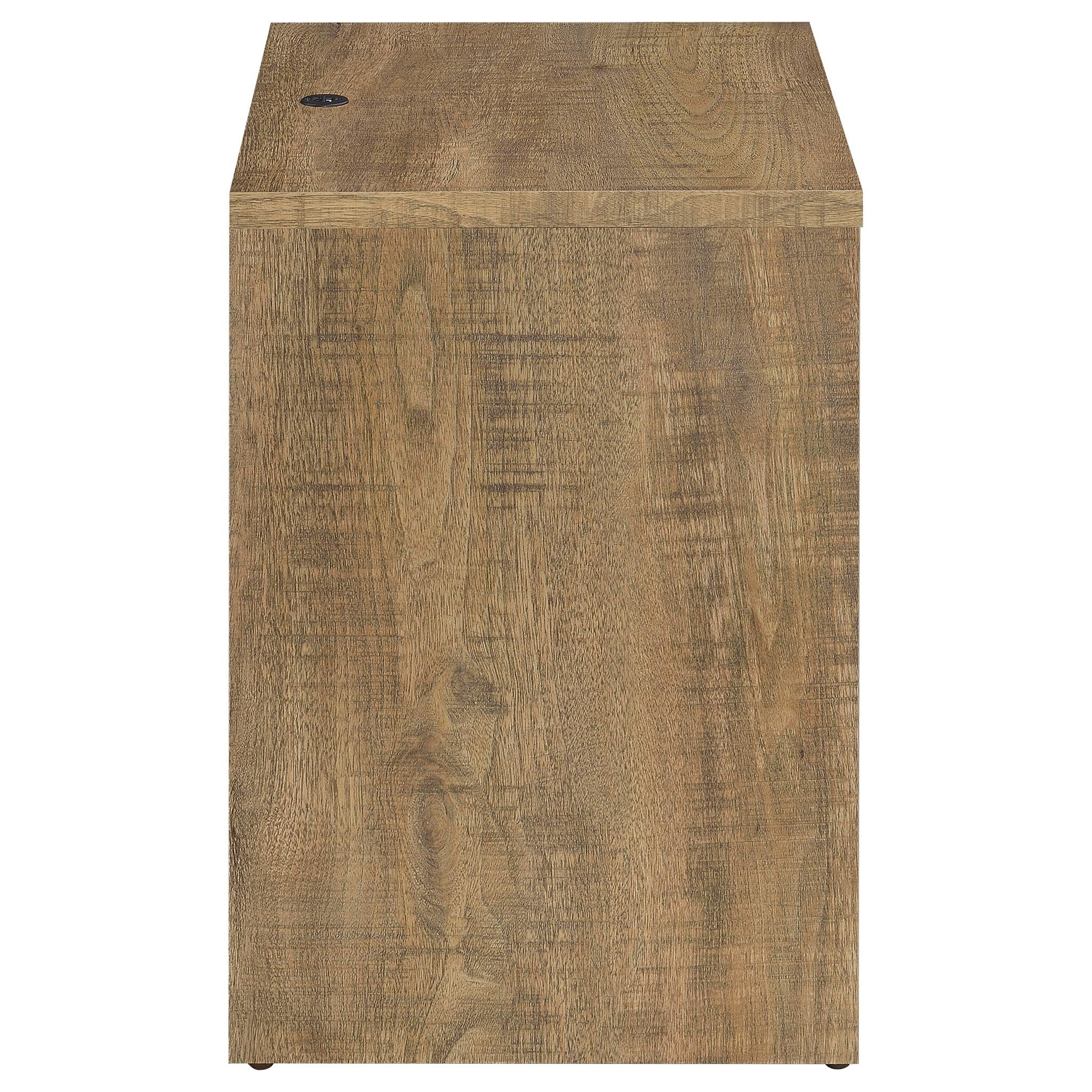 Geary - 2 Drawer Nightstand With LED Lights And USB Charging Ports