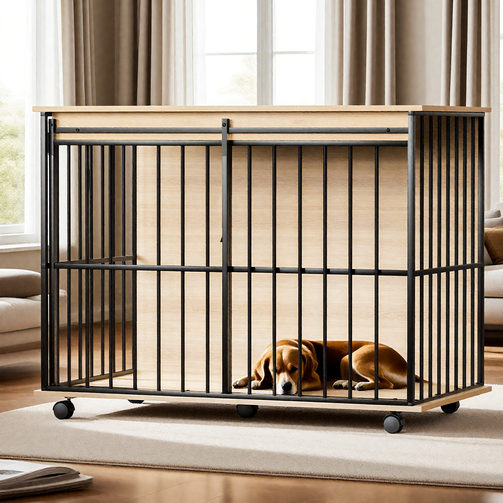Large Dog Crate Furniture for Medium to Large Dogs