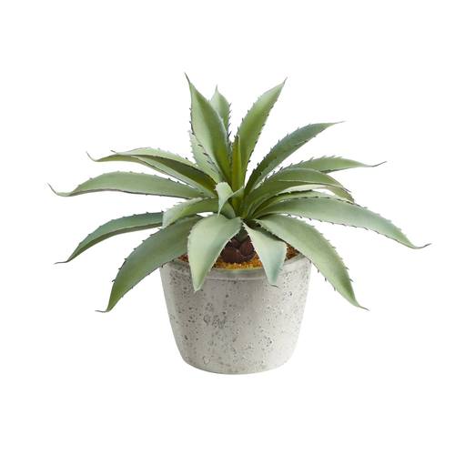 9" Aloe Succulent Artificial Plant