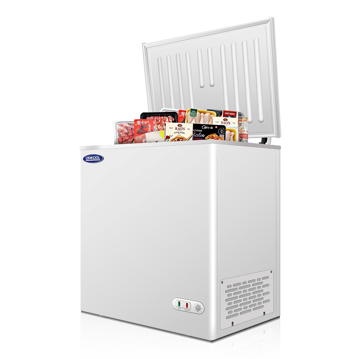 ORIKOOL 5.0 Cu.ft Chest Freezer