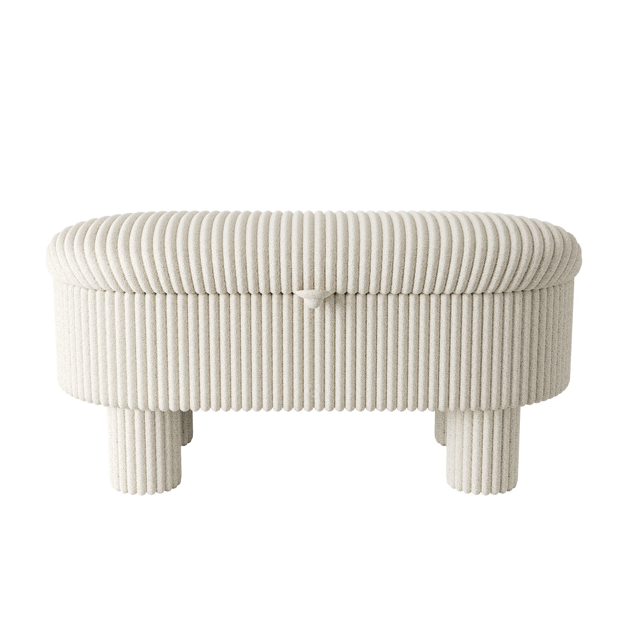 Storage Ottoman Upholstered Bench With Lift-Top Storage