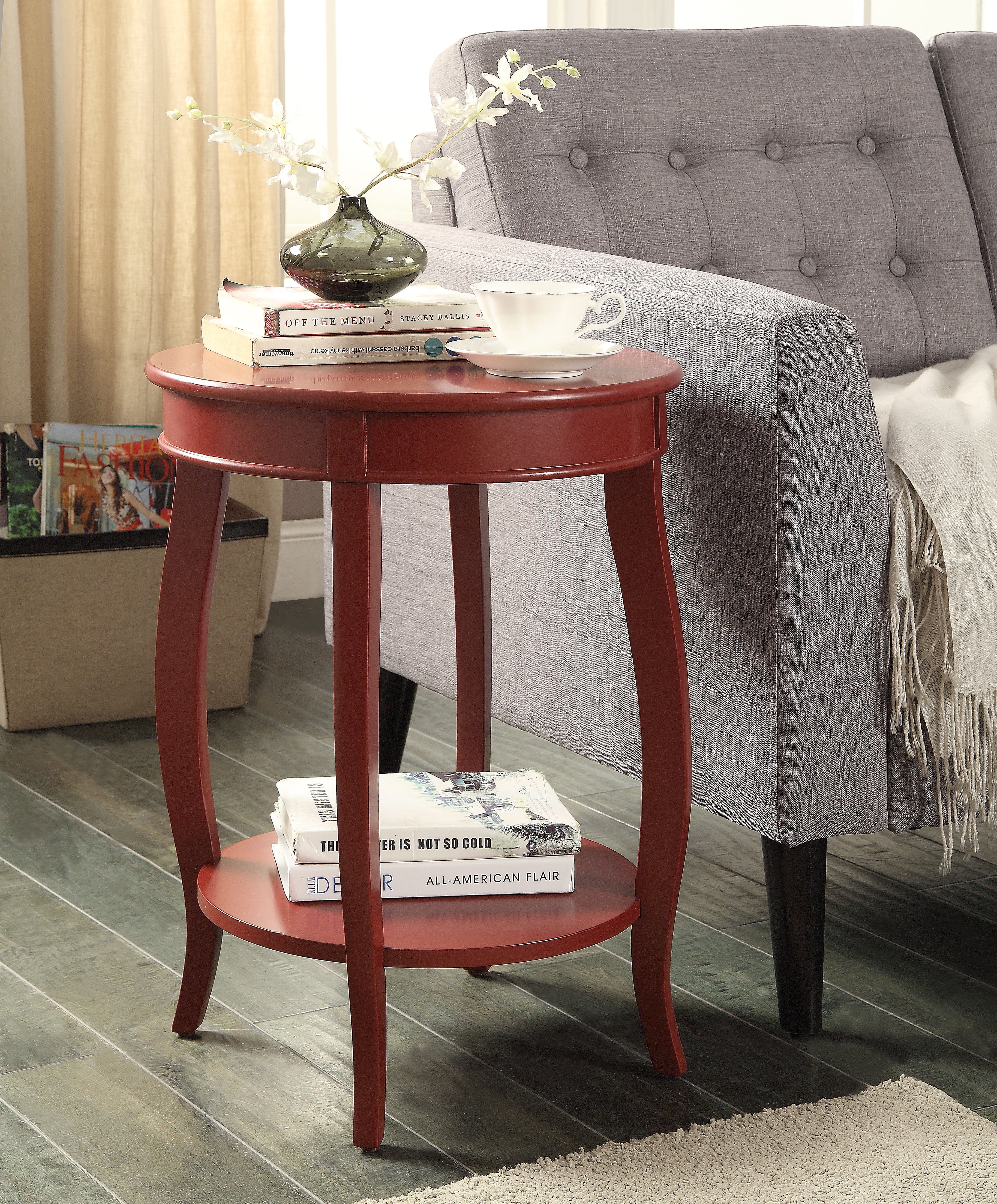 Aberta Round Leg Table