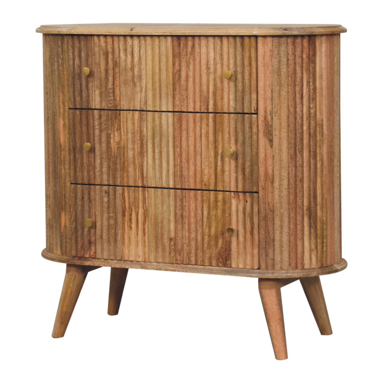Soba Nordic Chest - 3 Drawers, Nordic Legs