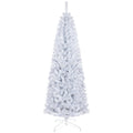 HOMCOM 6ft Pencil Christmas Tree