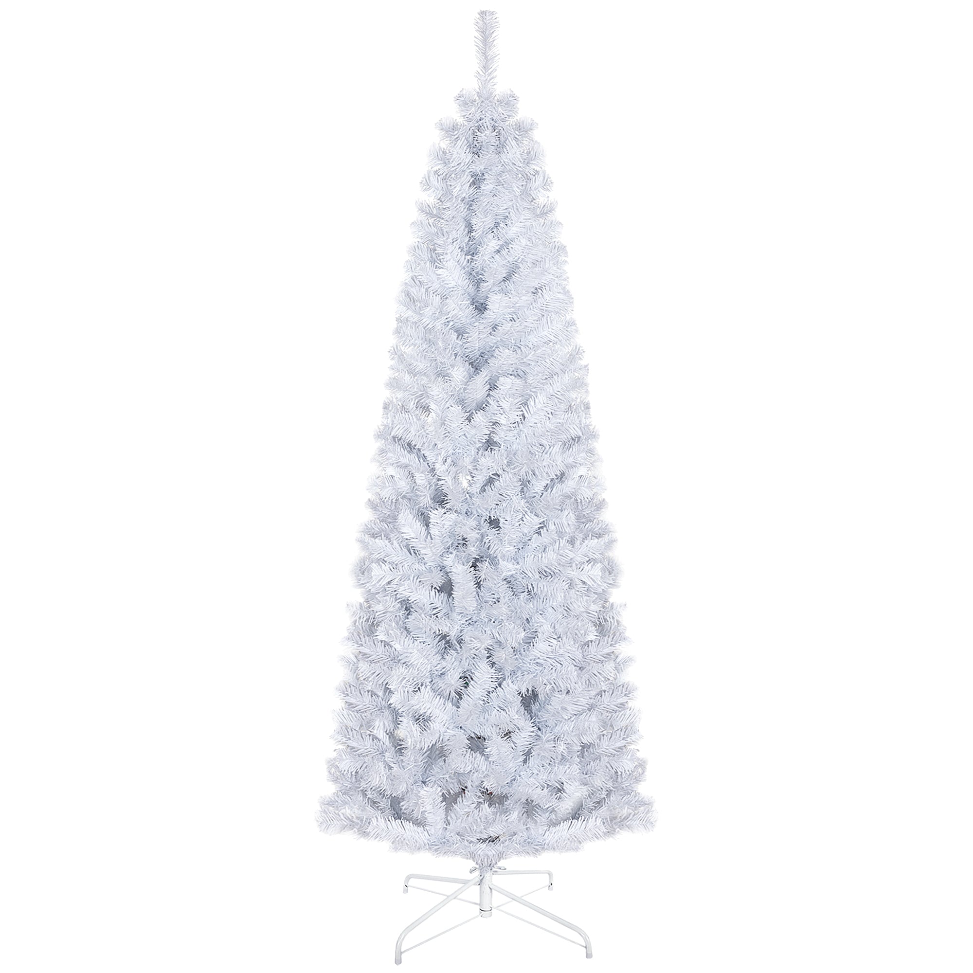 HOMCOM 6ft Pencil Christmas Tree