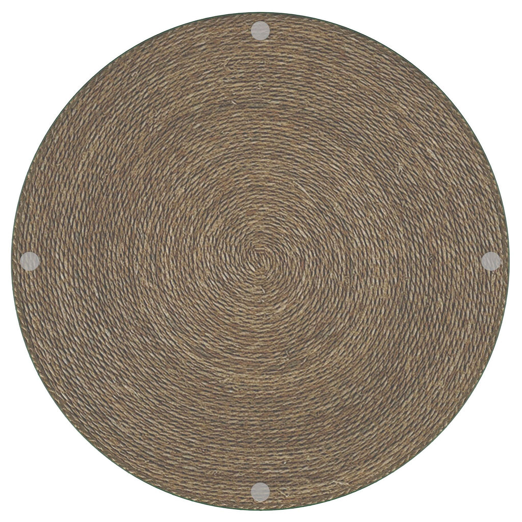 Burma - Round Side Table - Light Brown
