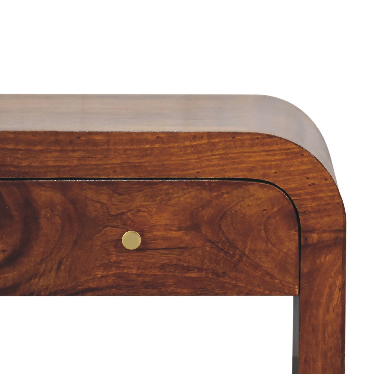 Solid Wood Darcy Coffee Table, 2-Drawers, Chestnut