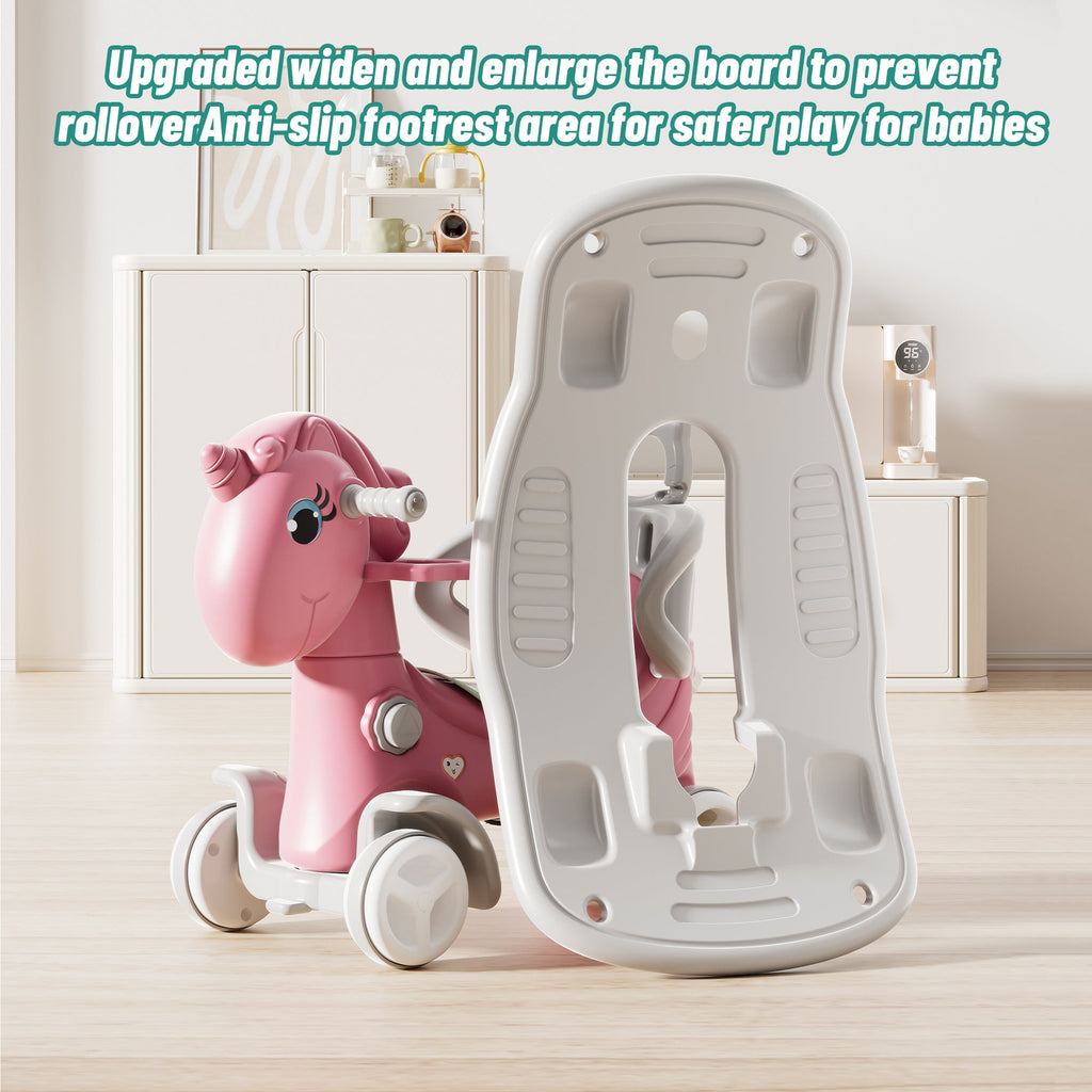 Rocking Horse for Toddlers - Unicorn Kids Ride On Toy