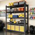 72"H 5-Tier Adjustable Heavy Duty Shelving Metal Mesh Storage Rack (3000 Lbs Loading Capacity) - Metal Shelf Organizer for Pantry, Garage, Kitchen - 60"W*23.6"D*72"H -
