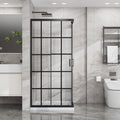 Goodyo Corner Shower Door - 36" D x 36" W x 72" H