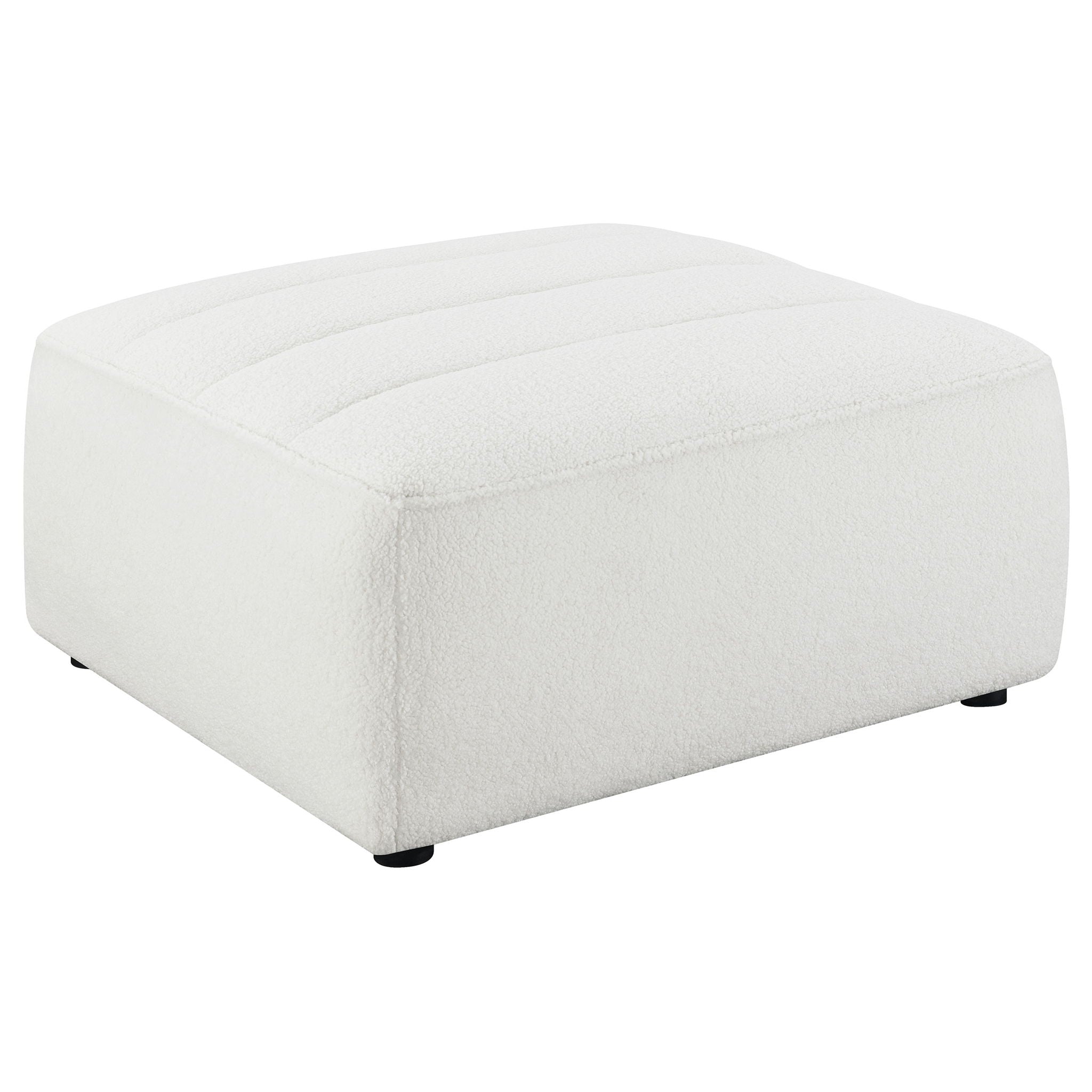 Nevve - 6 Piece Upholstered Tufted Sectional - Ivory
