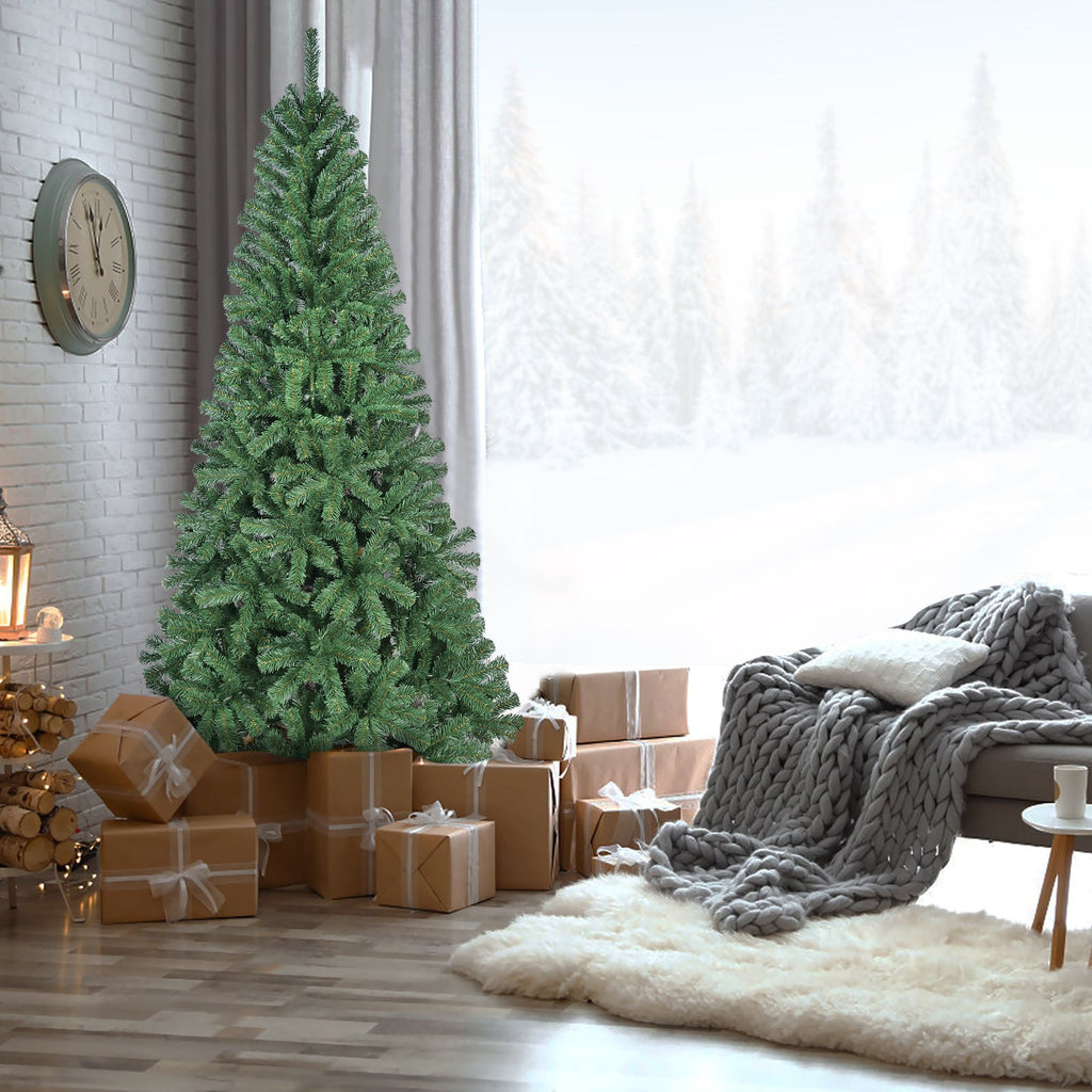 6FT Artificial Christmas Tree with 500 PVC Tips