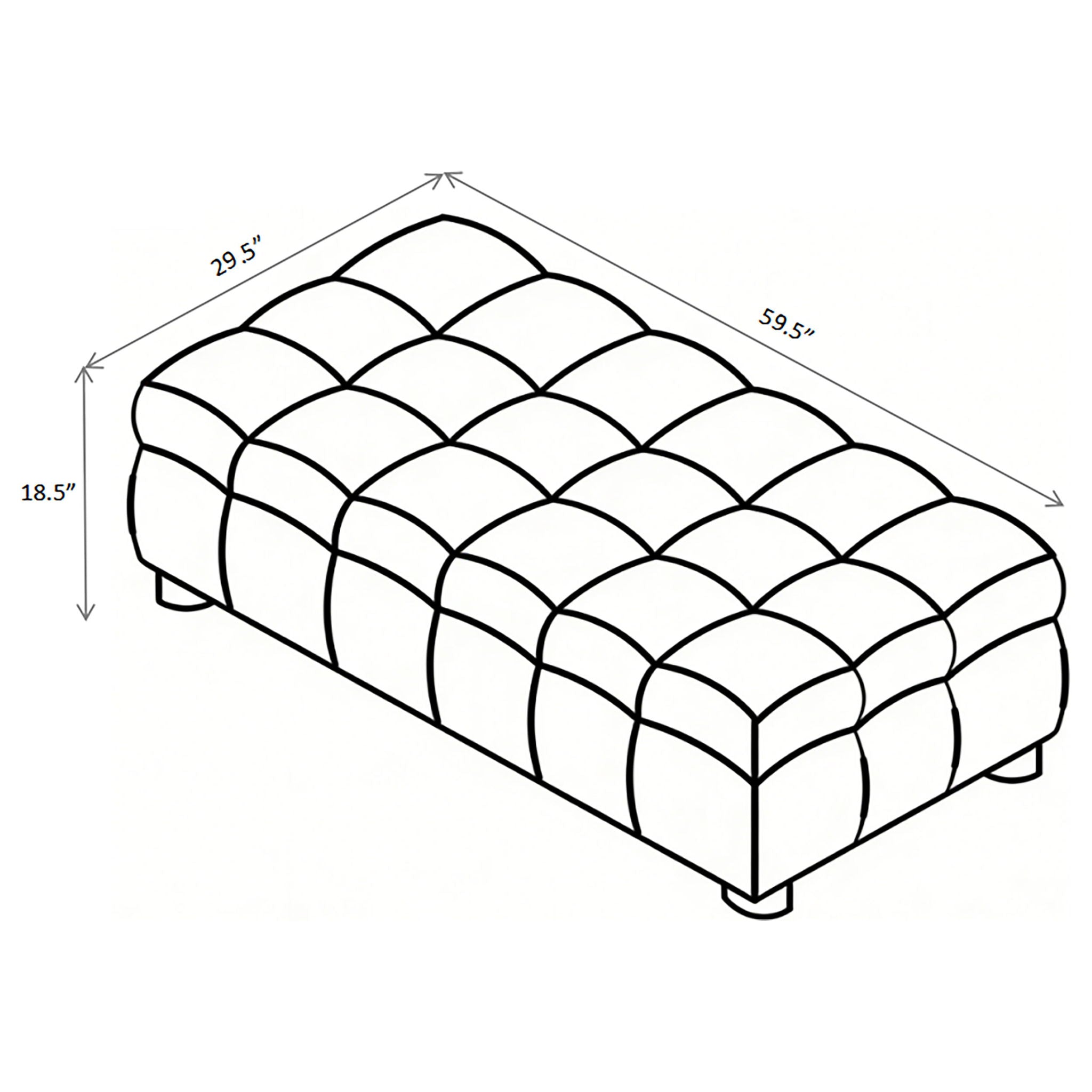 Amara Upholstered Ottoman