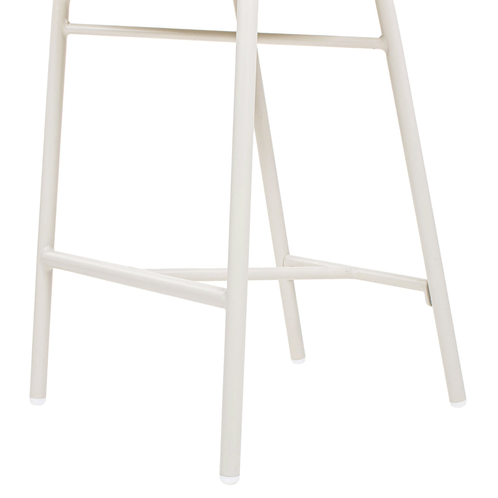 Santorini 28" Wicker Back Outdoor Bar Stool Set of 2