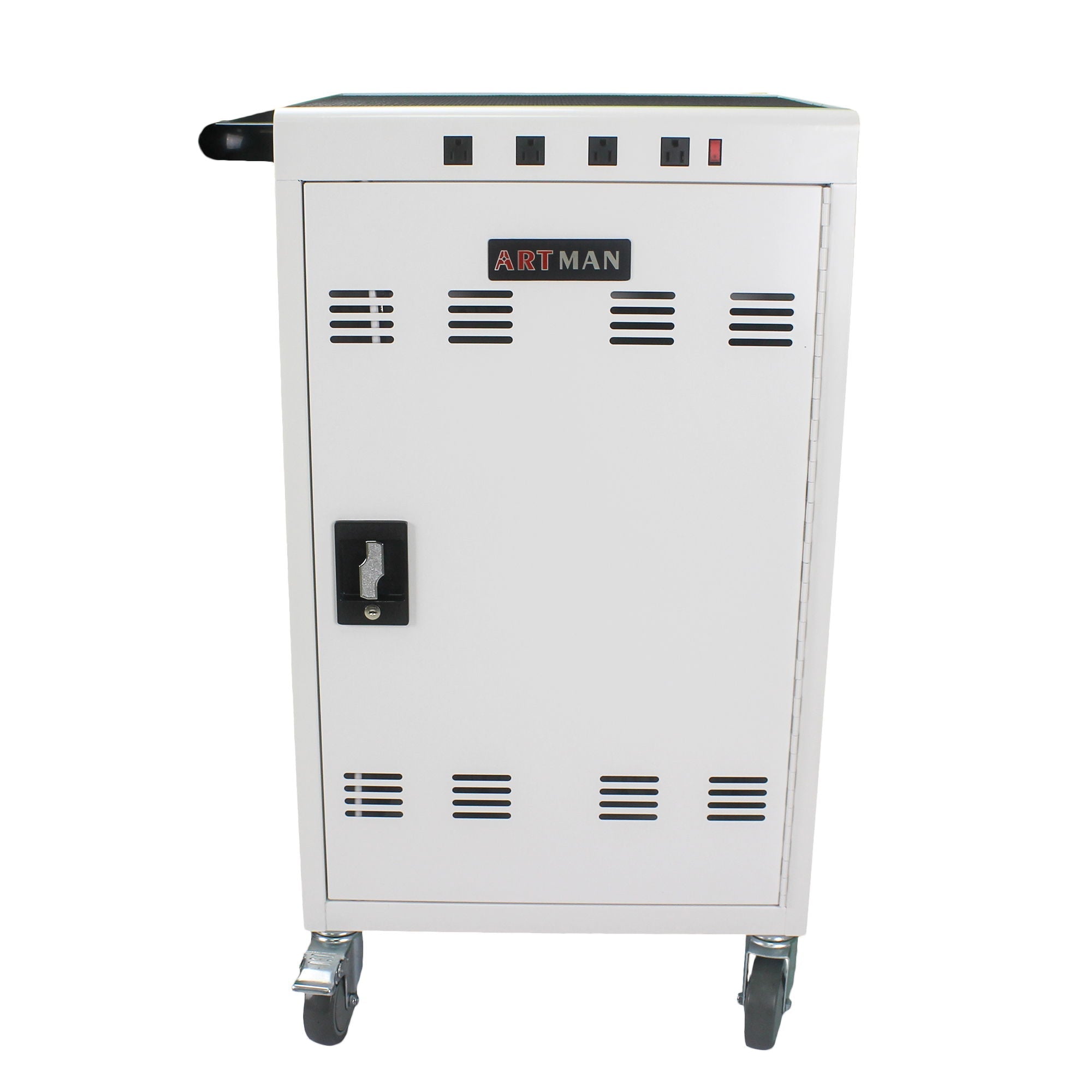 Mobile Charging Cart For Tablets Laptops 35, Device Capacity Matt Metal