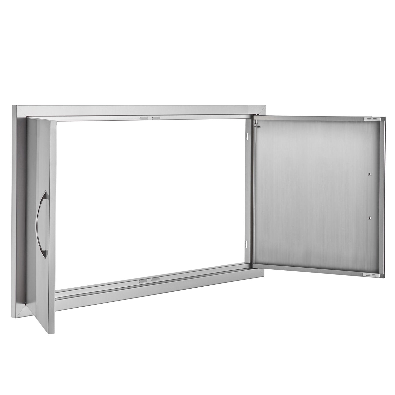 BBQ Access Door, 36W x 21H Inch Stainless Steel Outdoor Kitchen Door