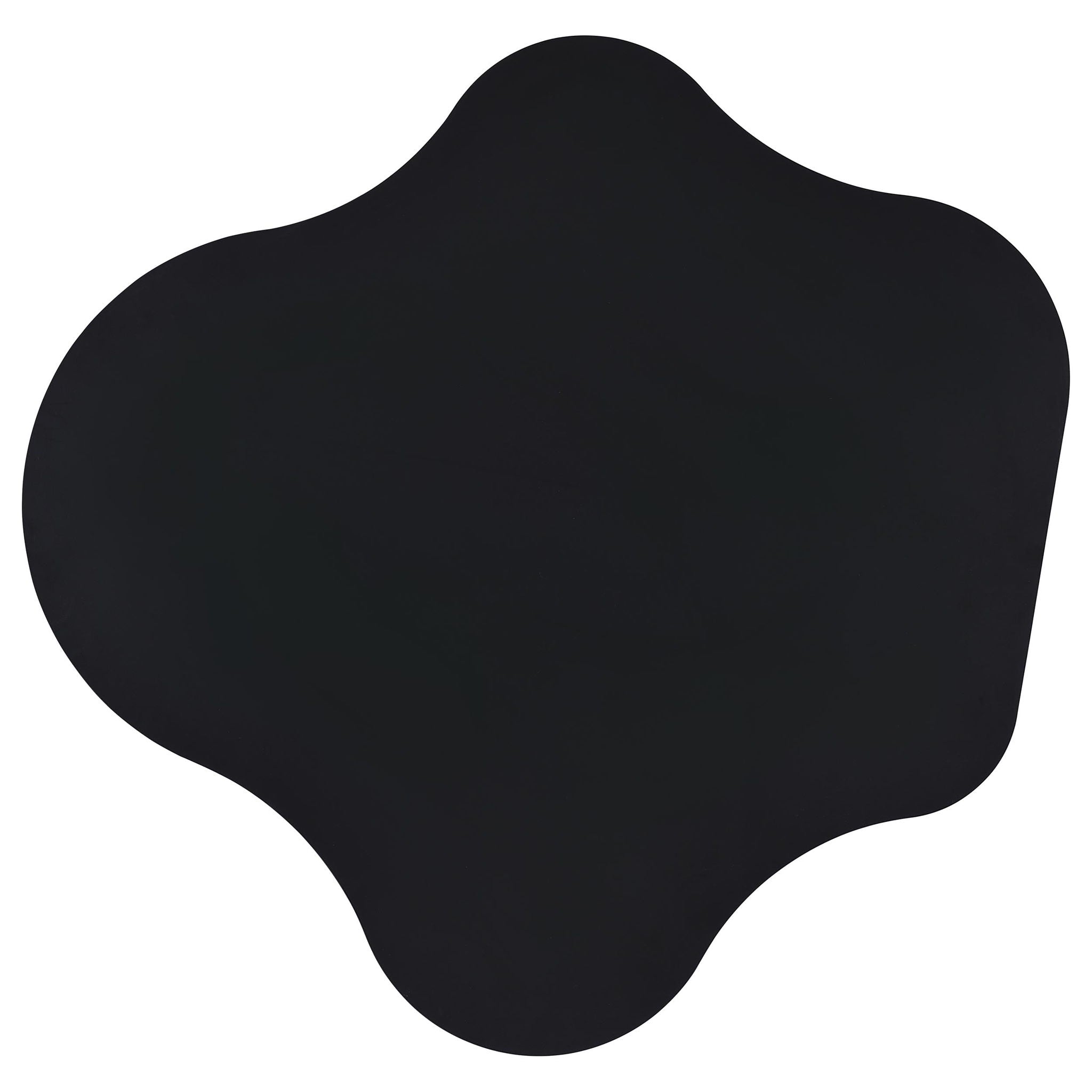 Fresno - Curved Cloud Shaped Bistro Bar Table Bar Table - Black